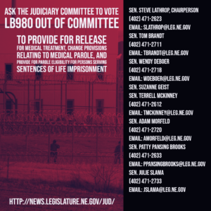 LB980 Judiciary Committee Contact